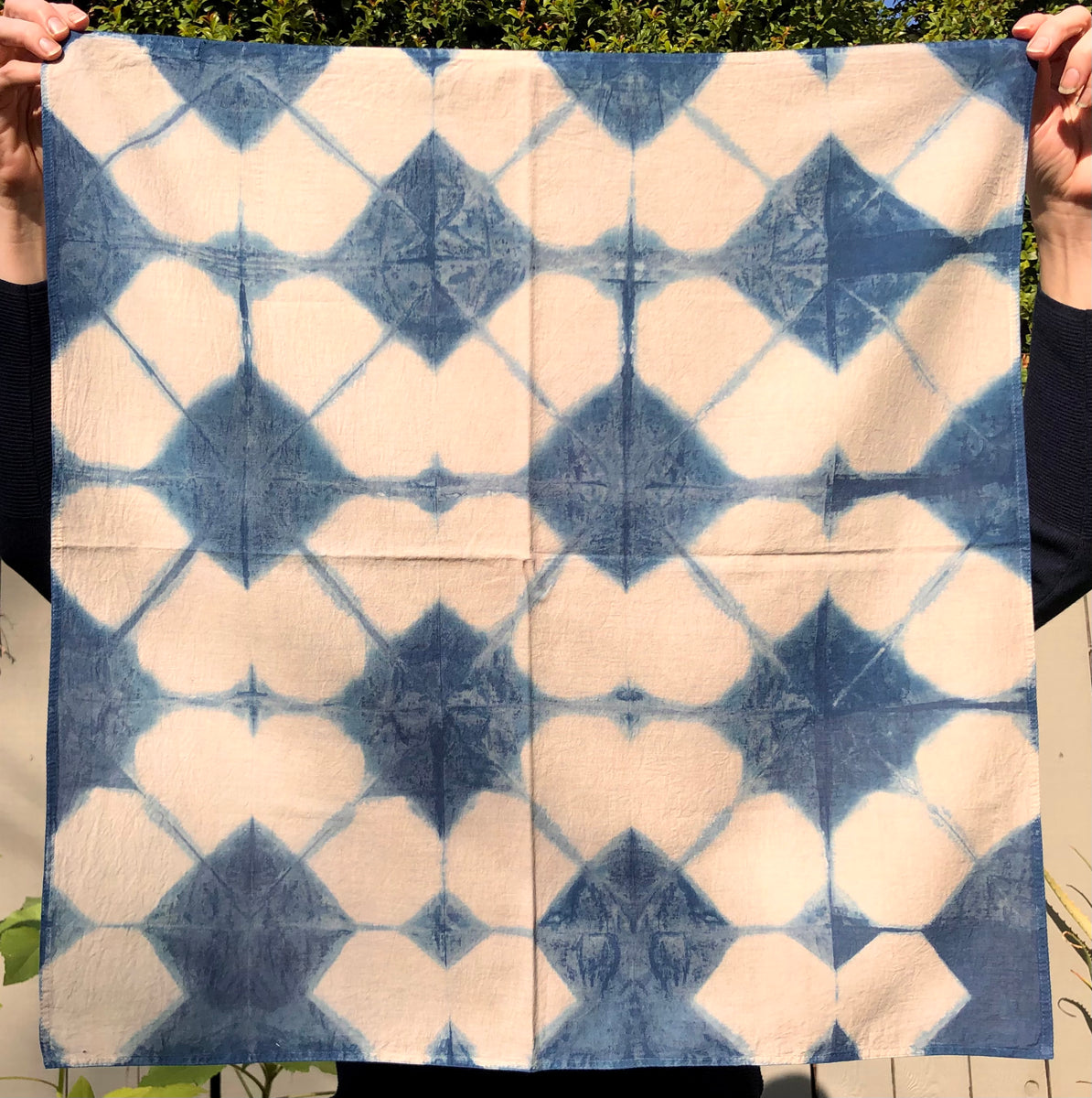 Black Walnut & Indigo Bandana – Next of Kin Studio