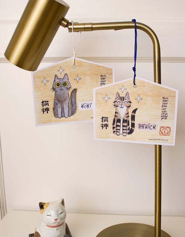 Cat Blessing Card Tags