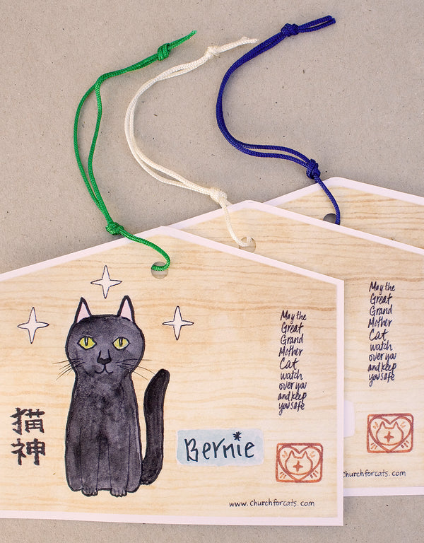 Cat Blessing Card Tags