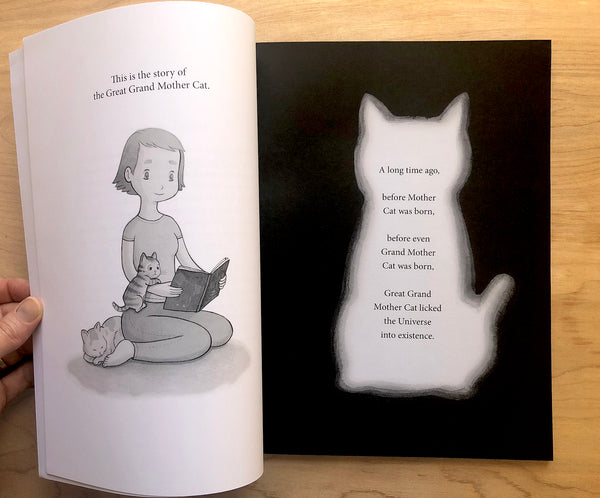 Great Grand Mother Cat & the Echoing Voices, Illustrated Book