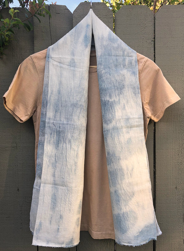 Organic Indigo Scarf