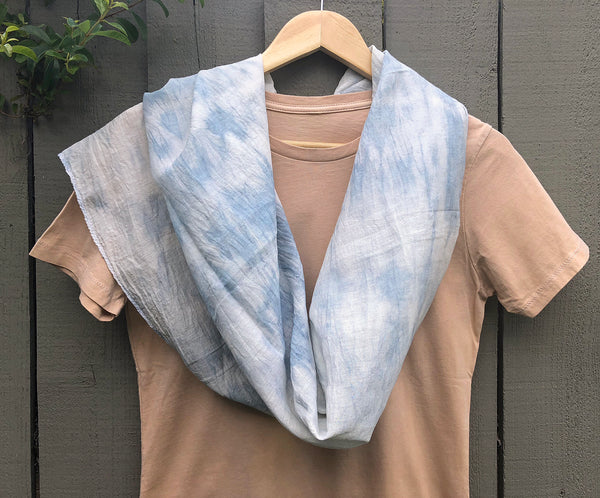 Organic Indigo Scarf