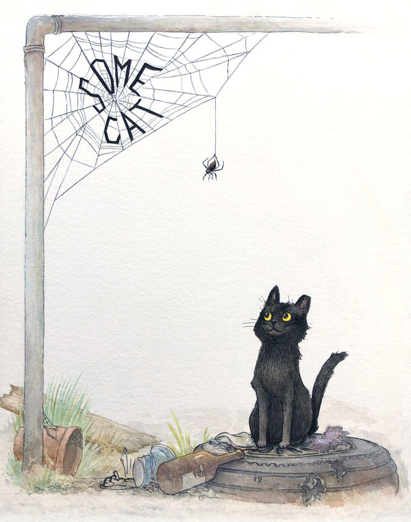 Some Cat, Fine Art Print